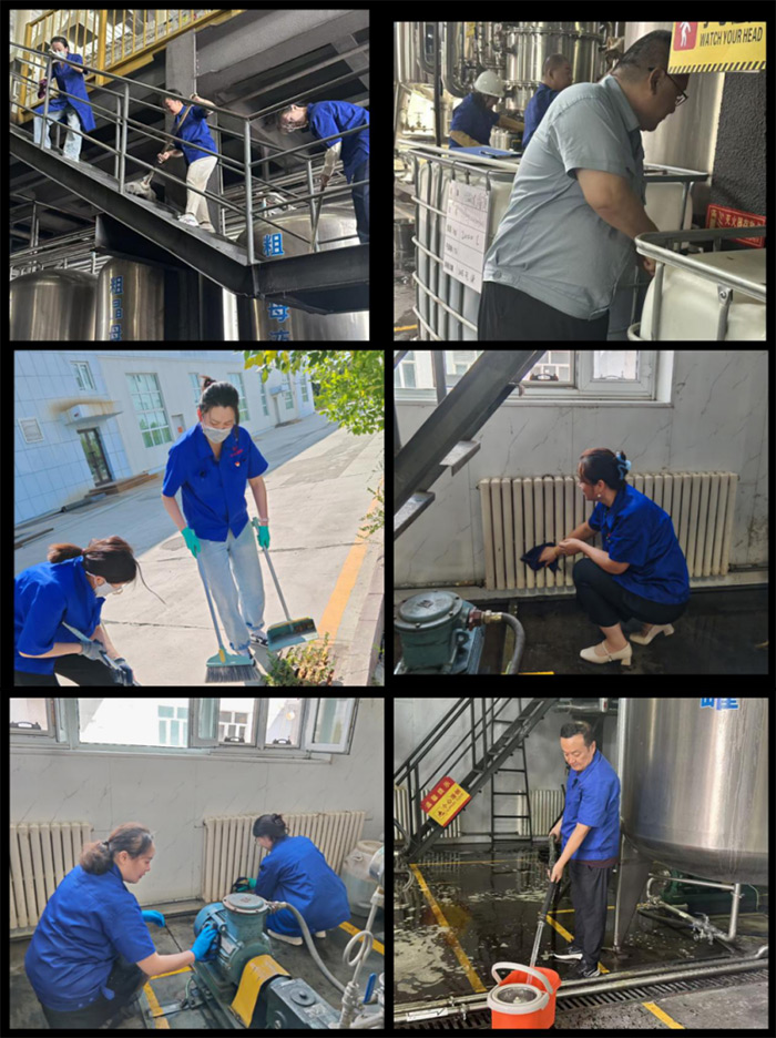 党员干部齐上阵 共筑洁净生产线